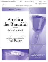 America the Beautiful Handbell sheet music cover